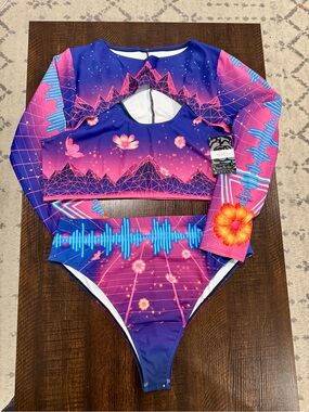 NWT Freedom Rave Wear | Neon Nights Set - XXL/1X